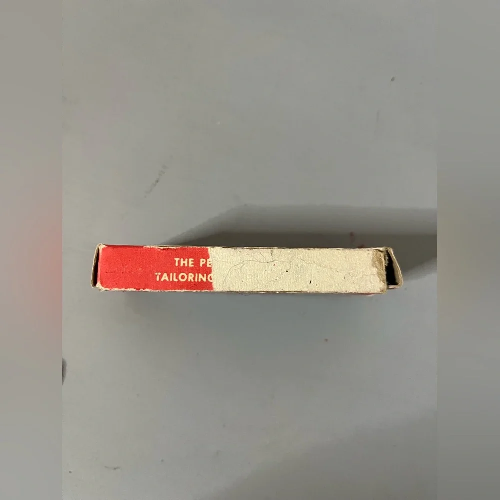 Vintage Dritz Tailors' Chalk 4 Pieces No 629 Red Blue White 1949 Original Box